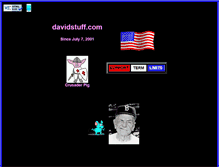 Tablet Screenshot of davidstuff.com
